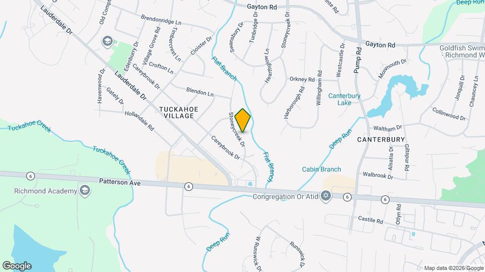 1309 Stoneycreek Dr Map and Location Details