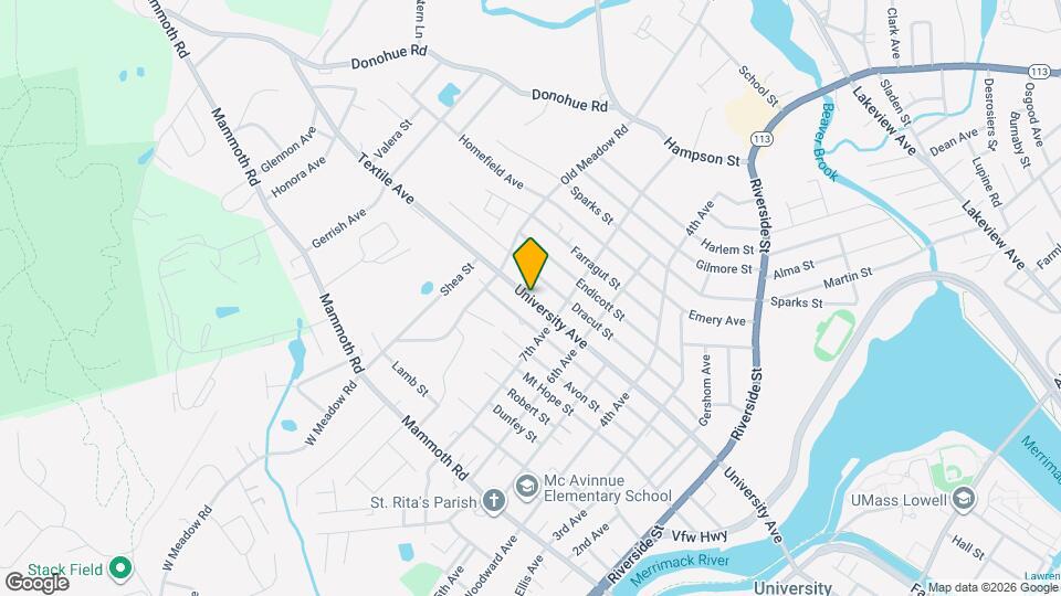 360 University Ave Map and Location Details