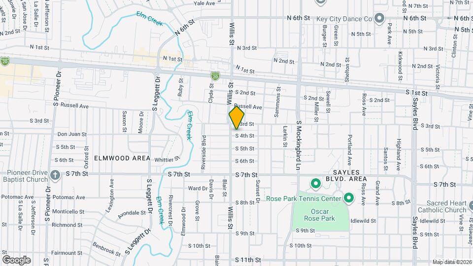 3234 S 4th St Map and Location Details