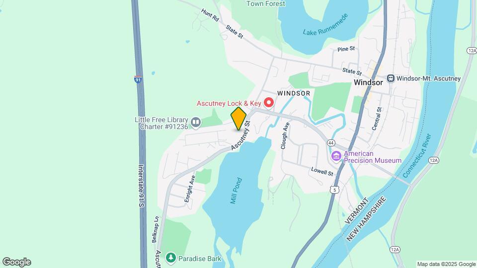 68 Ascutney St Map and Location Details