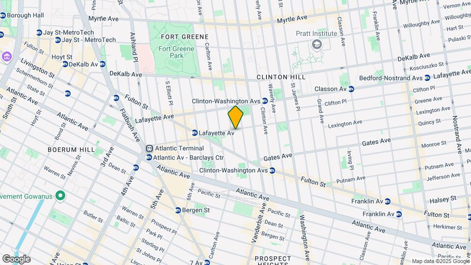 58 Greene Ave Mapa y Detalles de la Ubicación