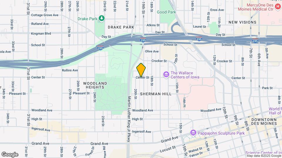 754 19th St Map and Location Details