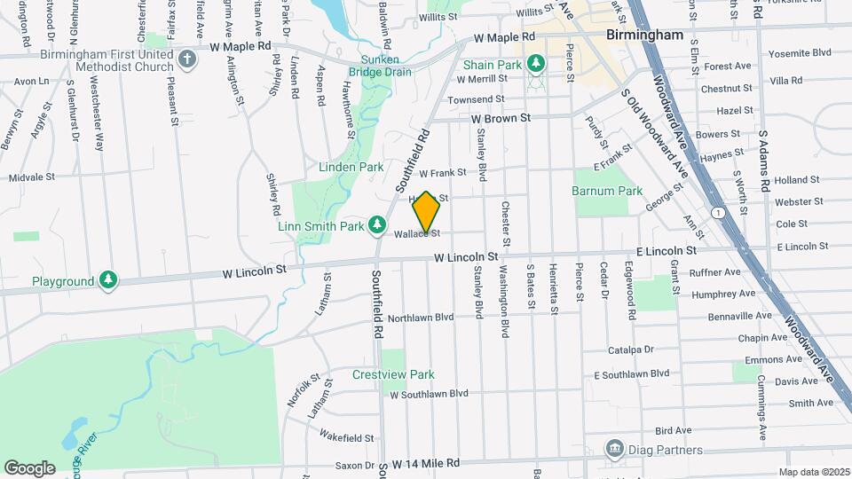 691 Wallace St Map and Location Details