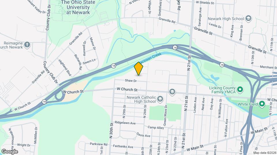 958 Shaw Dr Mapa y Detalles de la Ubicación