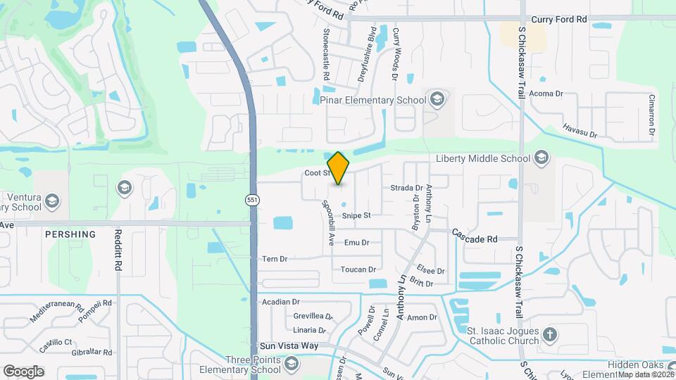 3846 Goose Ct Map and Location Details
