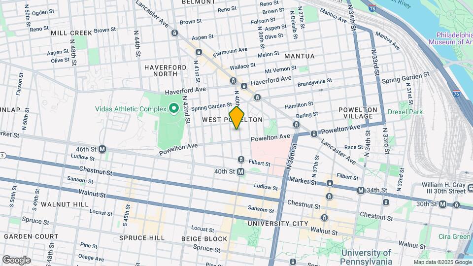 312 N 40th Street Mapa y Detalles de la Ubicación