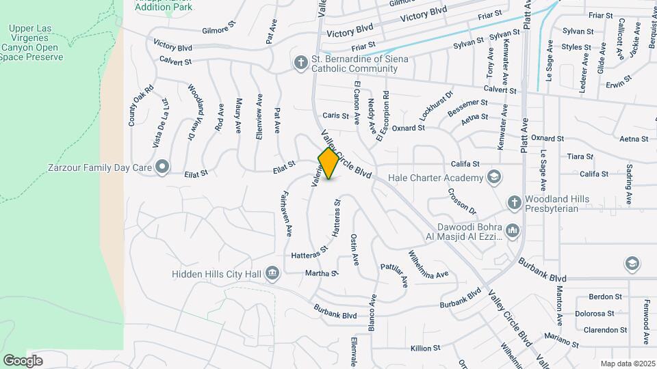 5920 Fairhaven Ave Mapa y Detalles de la Ubicación