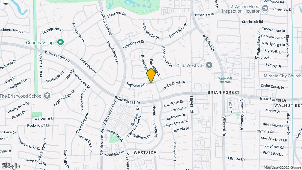 11611 Highgrove Dr Map and Location Details