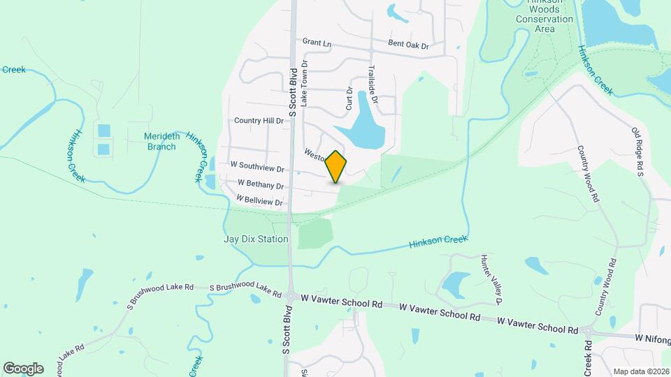 4103 W Bethany Dr Map and Location Details