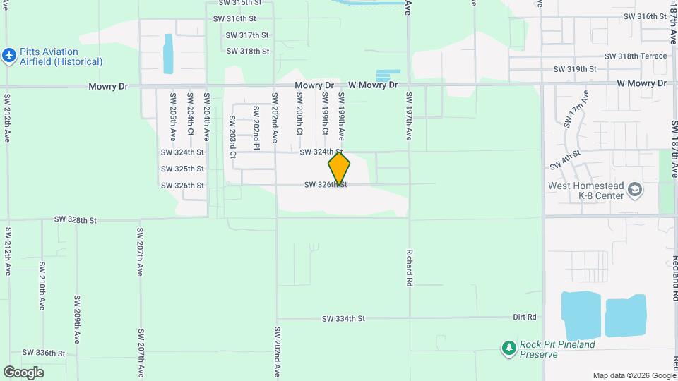 19900 SW 326th St Map and Location Details