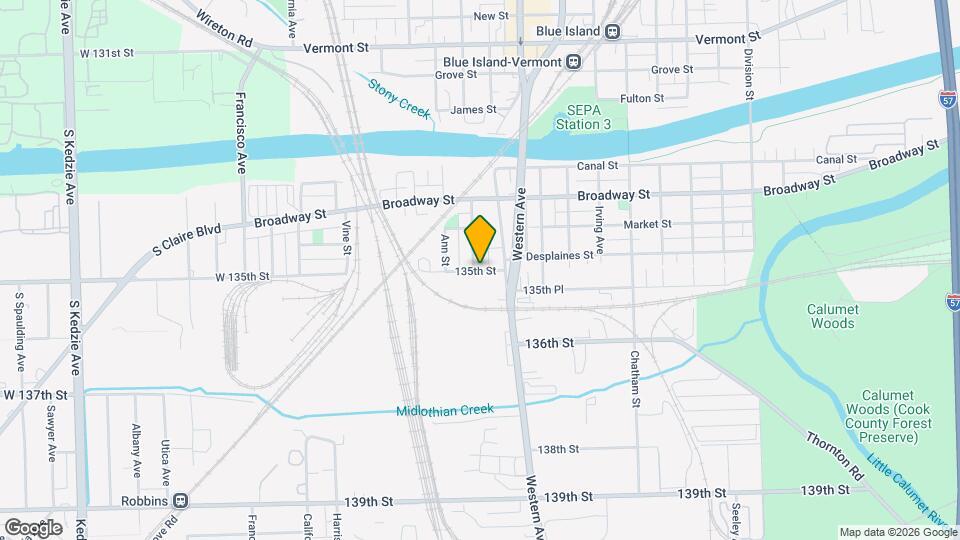 13443 Greenwood Ave Map and Location Details