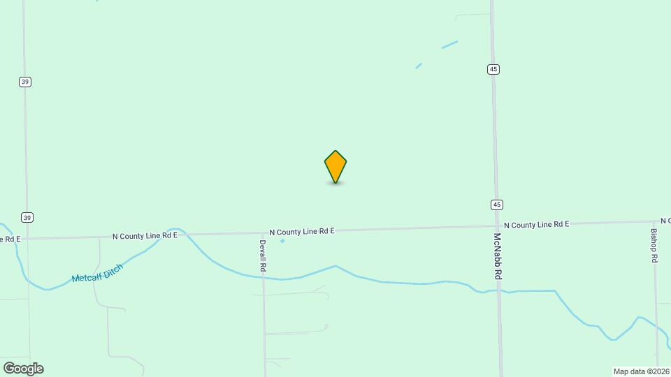 4353 N County Rd Map and Location Details