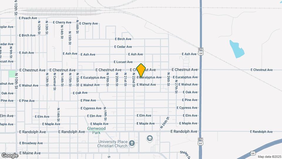2217 E Eucalyptus Ave Map and Location Details