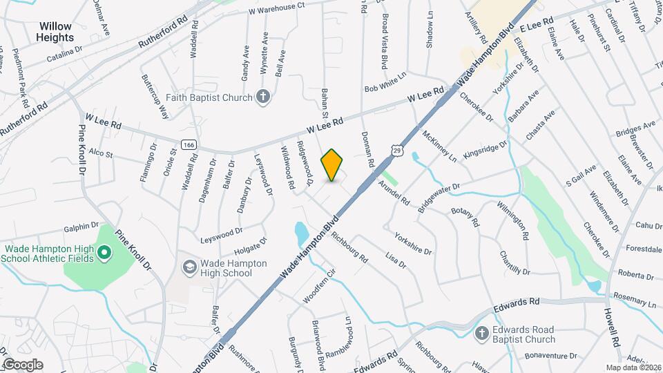 6 N Gaywood Dr Map and Location Details