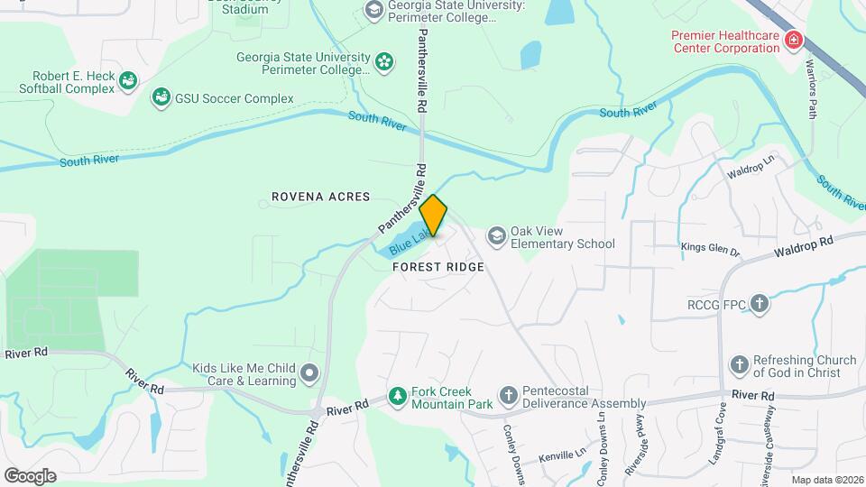 2870 Saratoga Lake View Map and Location Details