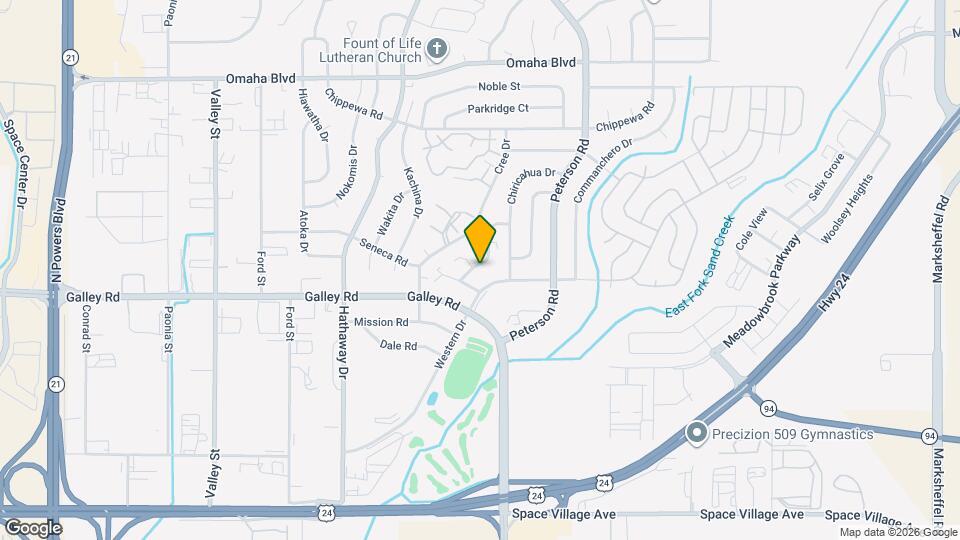 1085 Chiricahua Loop Map and Location Details