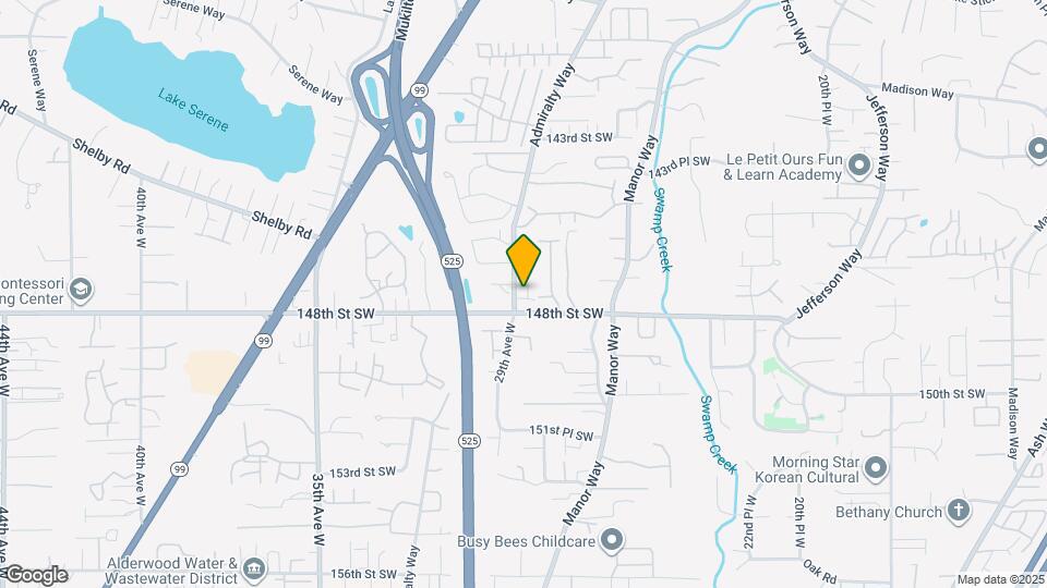 14715 Admiralty Way Map and Location Details