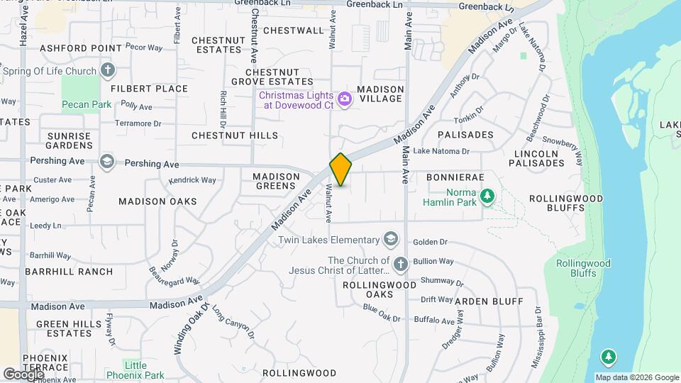 5644 Walnut Ave Map and Location Details