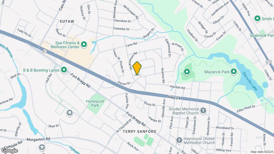 705 McPherson Ave Map and Location Details