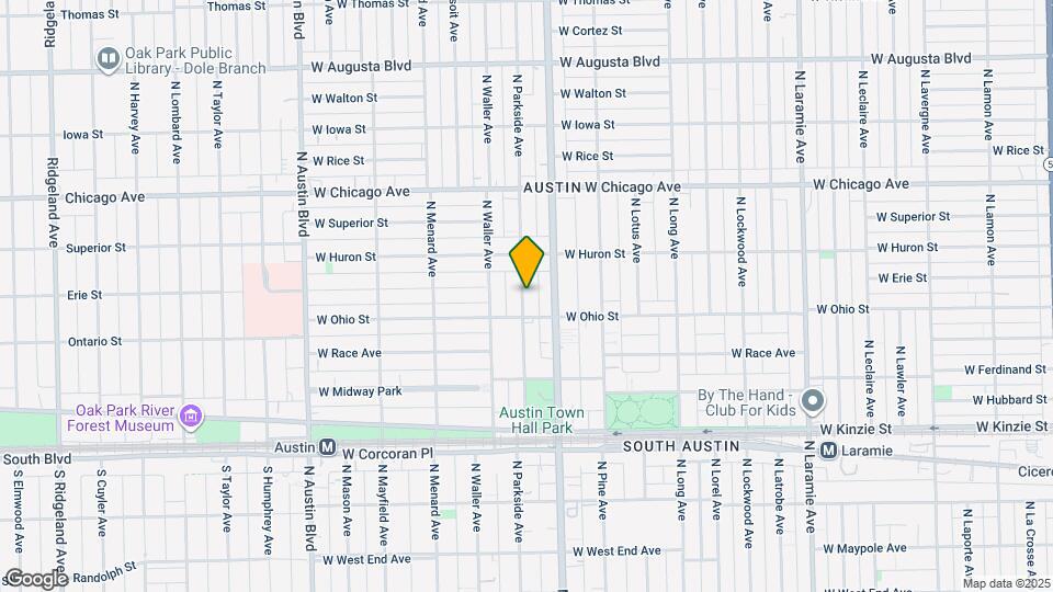 619 N Parkside Ave Map and Location Details