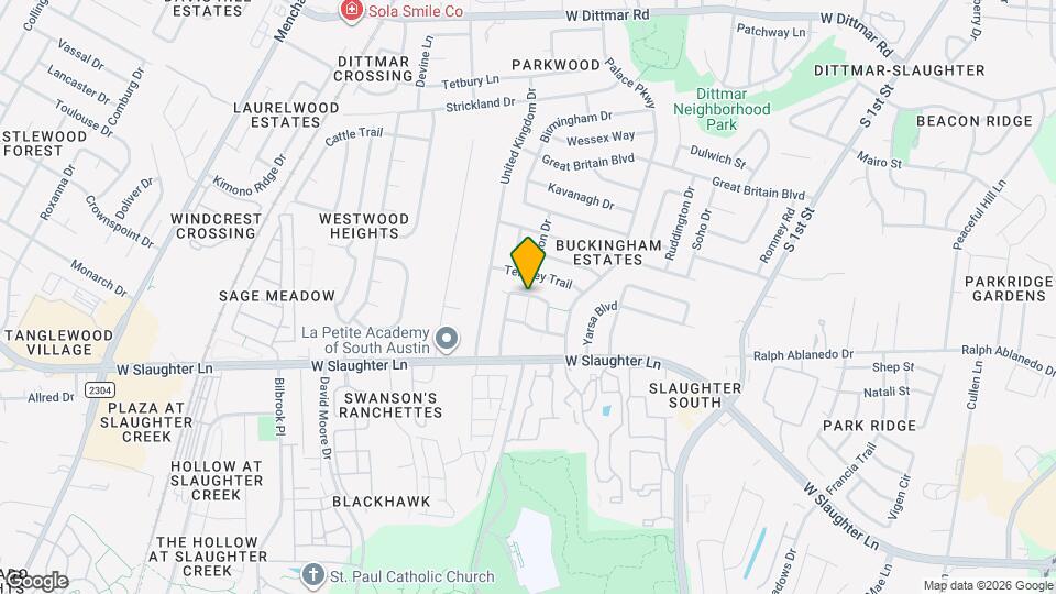 808 Sandhill Branch Dr Map and Location Details