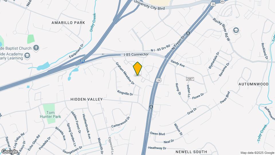 219 Orchard Trace Ln Map and Location Details
