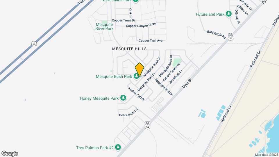11805 Mesquite Bush Dr Map and Location Details