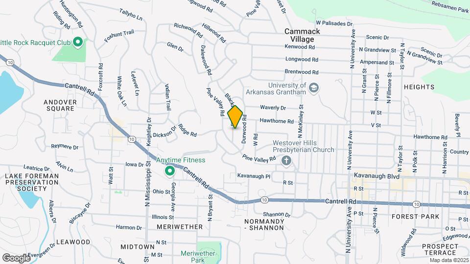 2219 Blackwood Rd Map and Location Details