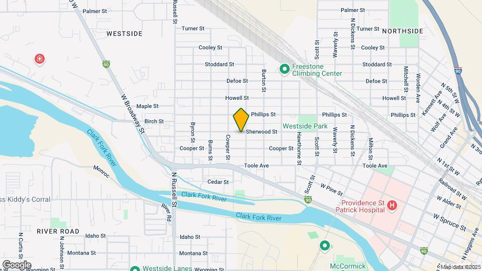 809 Bulwer St Map and Location Details