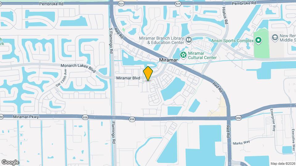 2611 SW 120th Terrace Map and Location Details