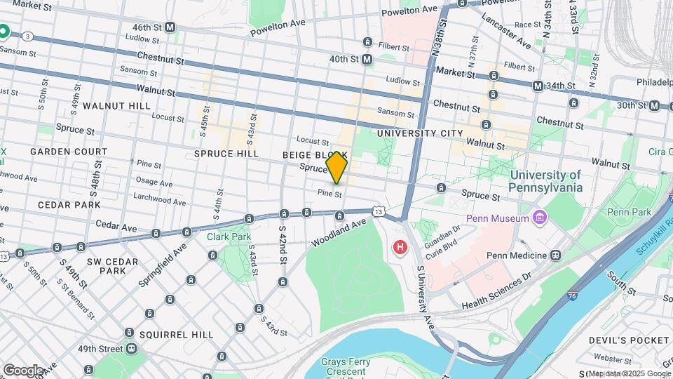 4011 Pine St Map and Location Details