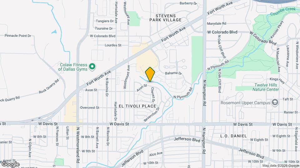 2711 Avon St Map and Location Details