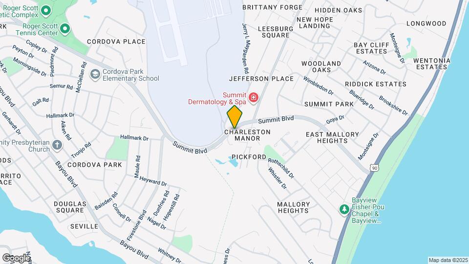 3120 Belle Meade Dr Map and Location Details