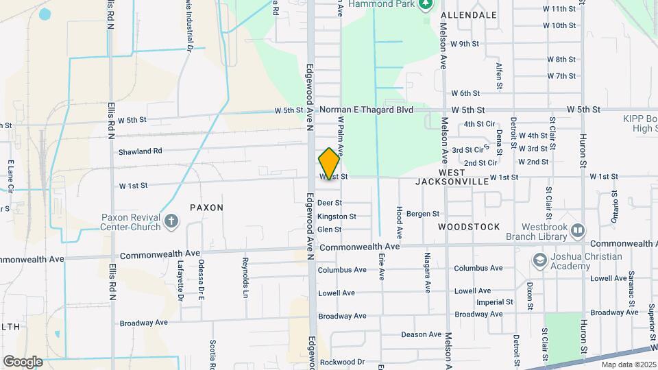 3523 Fern St Map and Location Details