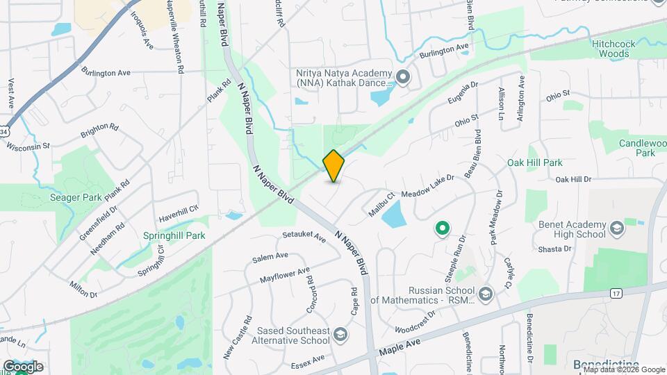 25W055 Canary Ct Map and Location Details
