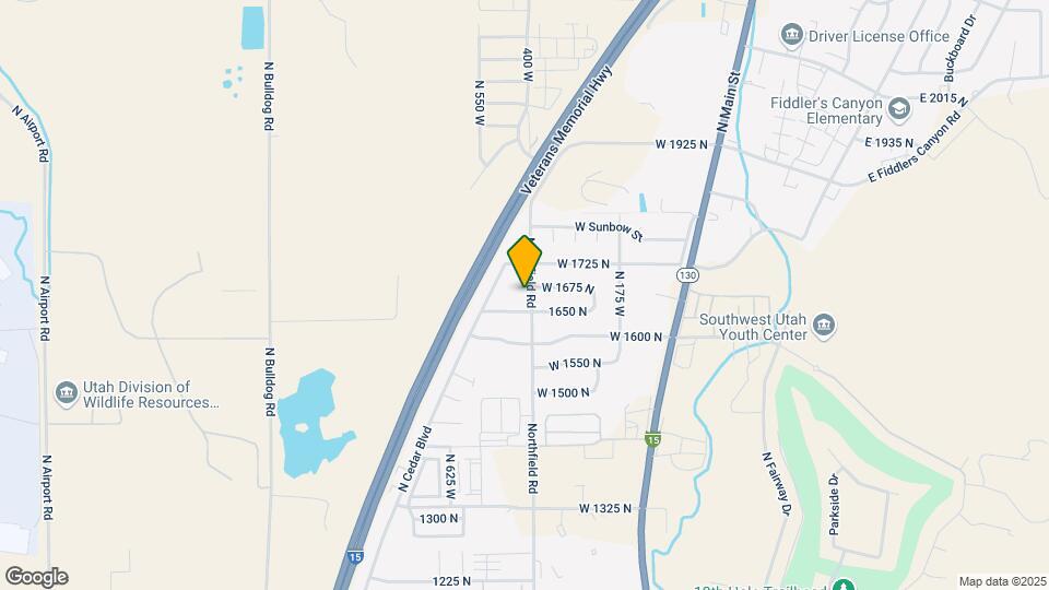 1673 Northfield Rd Map and Location Details