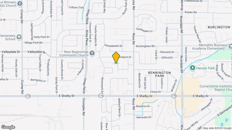 4527 Misty Moor Ln Map and Location Details