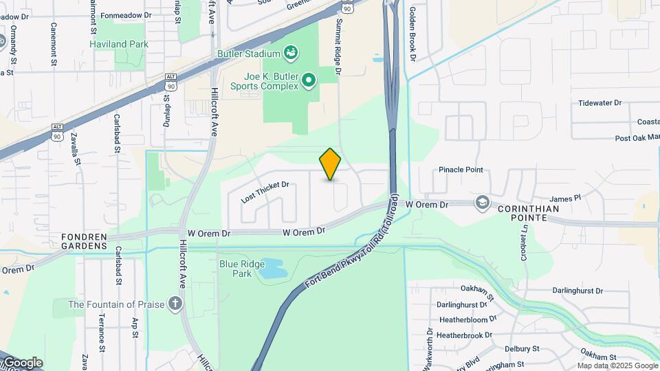 13618 Woodspire Dr Map and Location Details