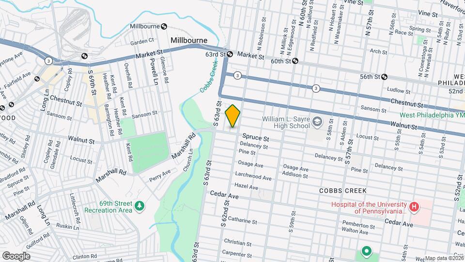 6205 Spruce St Mapa y Detalles de la Ubicación