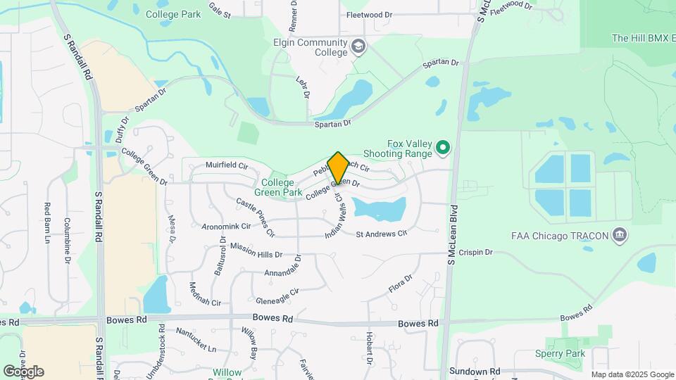 1705 College Green Dr Map and Location Details