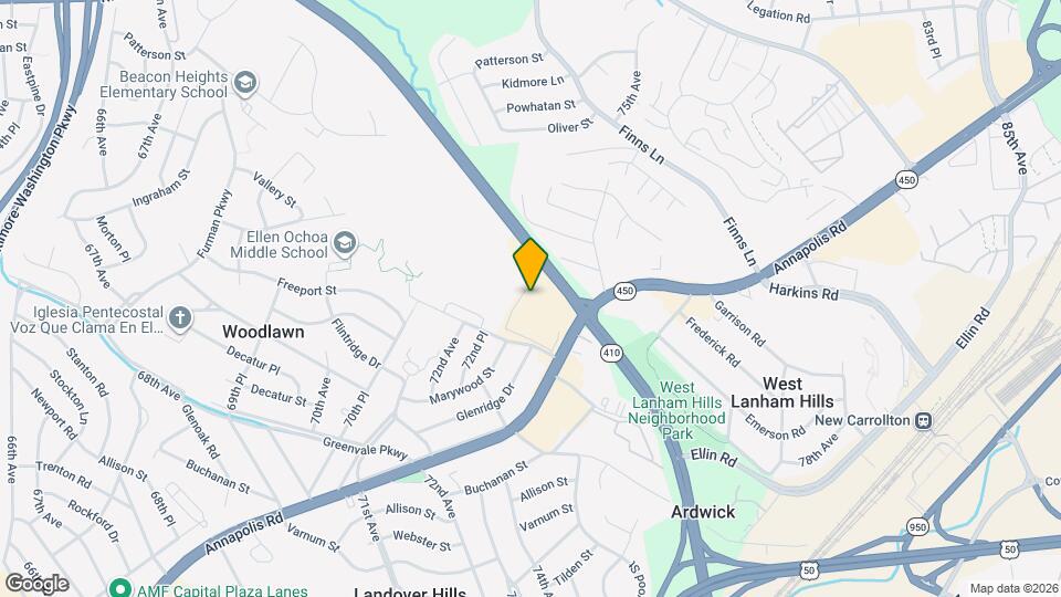 7582 Annapolis Rd Map and Location Details