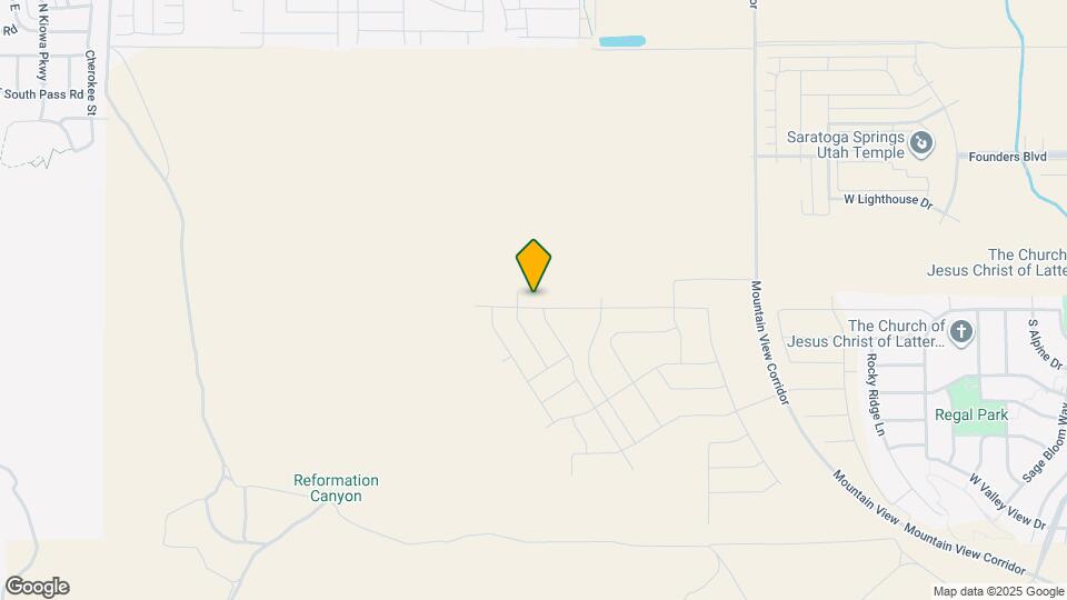 1332 W Mahogany St Map and Location Details