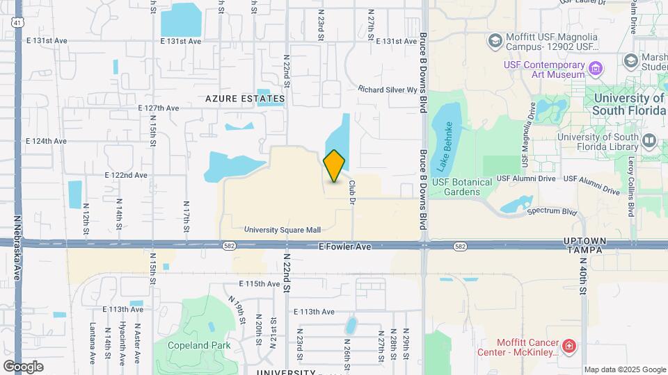 12202 Club Dr Map and Location Details