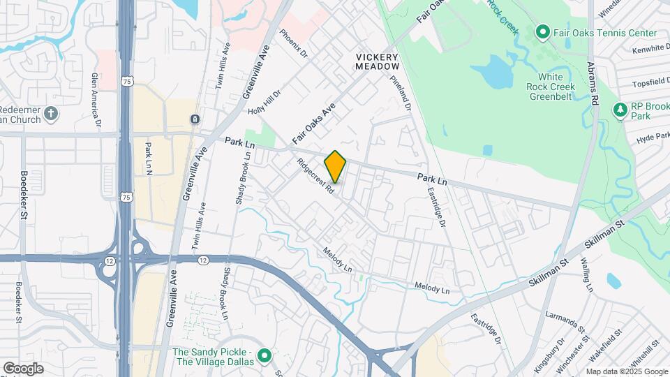 6055 Ridgecrest Rd Mapa y Detalles de la Ubicación