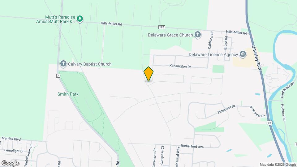 926 Heritage Blvd Map and Location Details