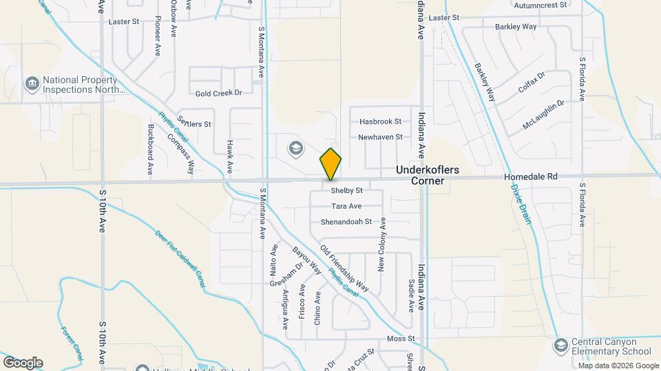 14286 Shelby St Map and Location Details