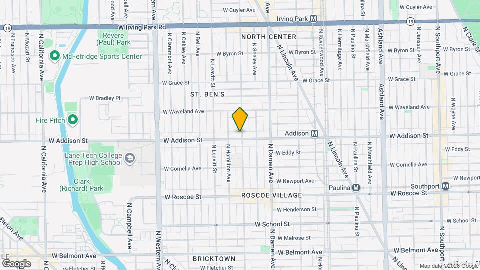 2100 West Addison Street, Unit Unit 2 Map and Location Details