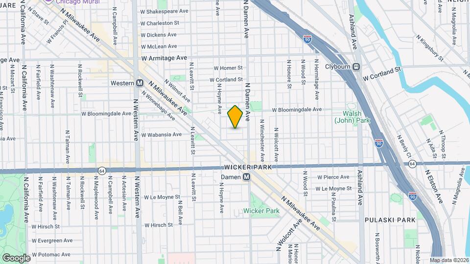 2029 W Saint Paul Ave, Unit 1E Map and Location Details