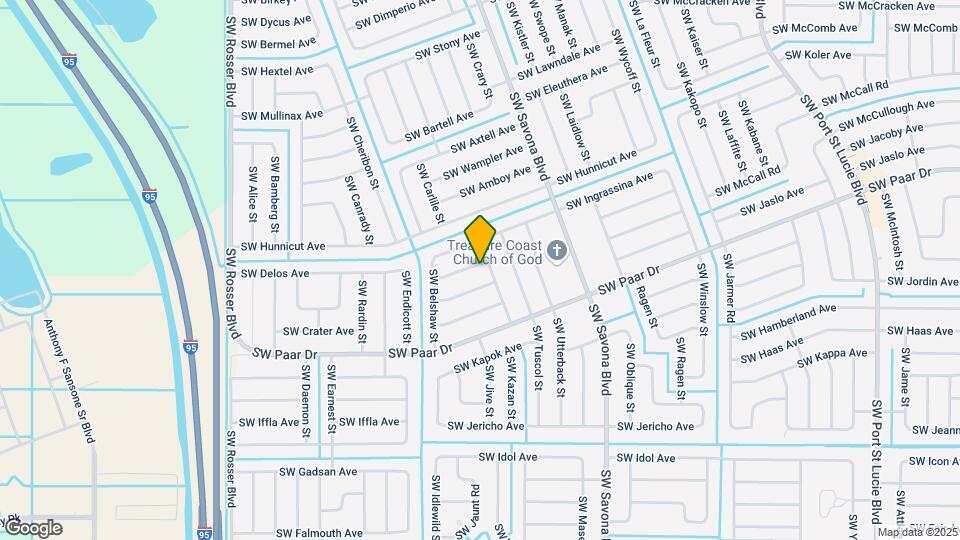 1314 SW Hebner Ave Map and Location Details