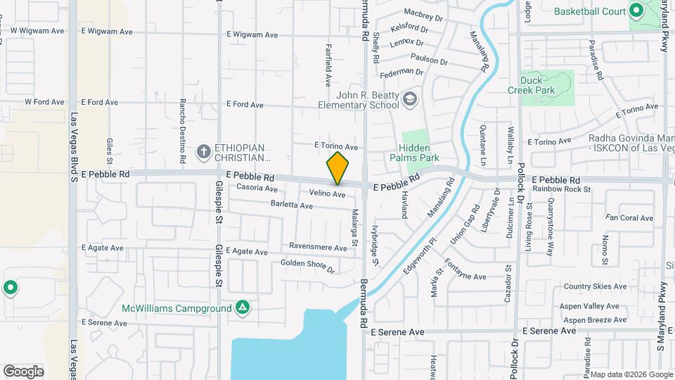 354 Velino Ave Map and Location Details